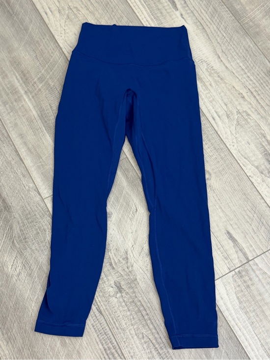lululemon athletica Pants - Lululemon Align No Line High Rise Leggings 25” Clubhouse Blue Size 6 Sold Out